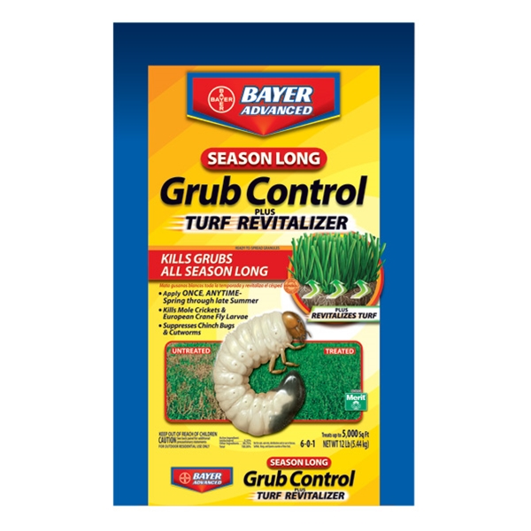 bayer advanced insect control plus fertilizer plant spikes BAYER ADVANCED SEASON LONG GRUB CONTROL PLUS TURF REVITALIZER 5M - Almont,  MI