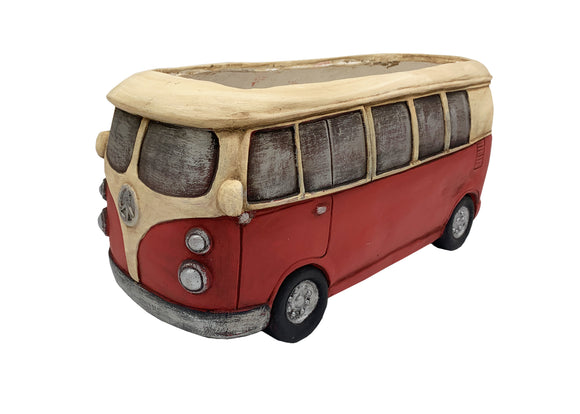 Esschert Design Van Planter MGO Red
