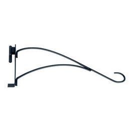 wall plant mount hanger Curved Wall-Mount Hanger, Black Steel, 16-In. - Almont, MI