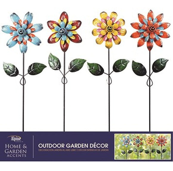 RETRO FLOWER STAKE TRAY PACK (17 INCH)