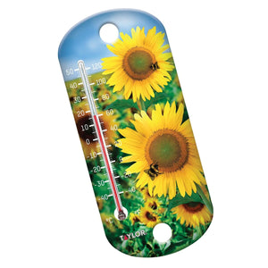 Taylor 8" Sunflower Suction Cup Thermometer