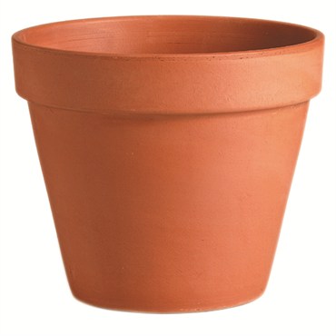 Deroma® Standard Clay Terra Cotta Pot