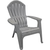 Adams RealComfort Gray Resin Adirondack Chair