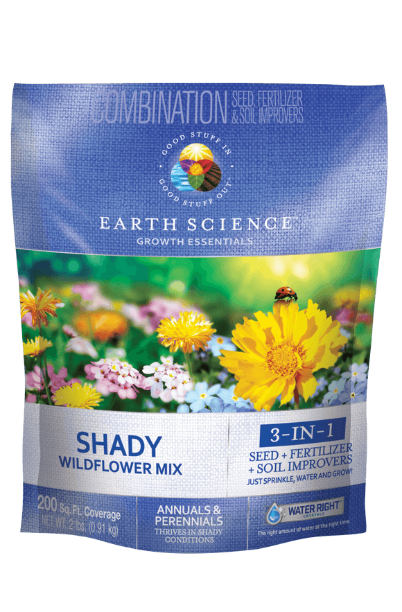 Earth Science All-In-One Shady Wildflower Seed Mix